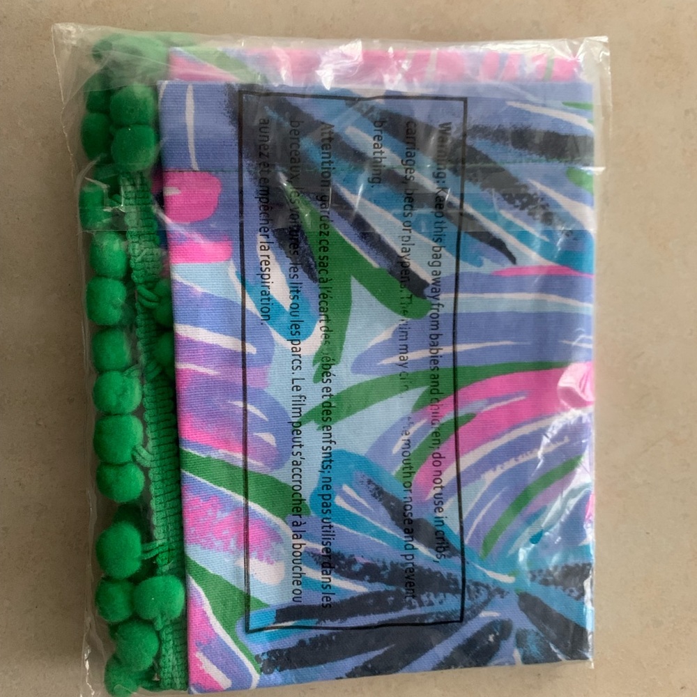 New Lilly Pulitzer guest towel